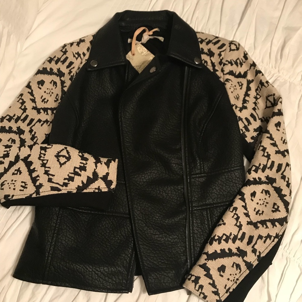 Leather jacket